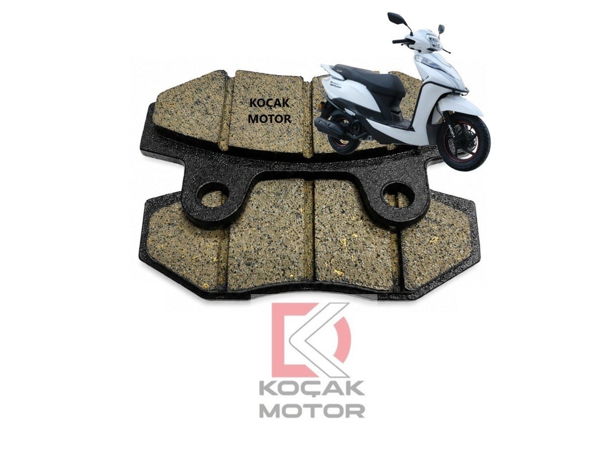 Arora Leader 50 / 125cc -AKalite- Arka Fren Balatası Takım