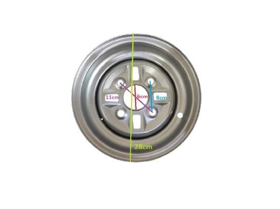 Kuba ATV Ön Jant Jumbo 200 Altera 250 10x5.5