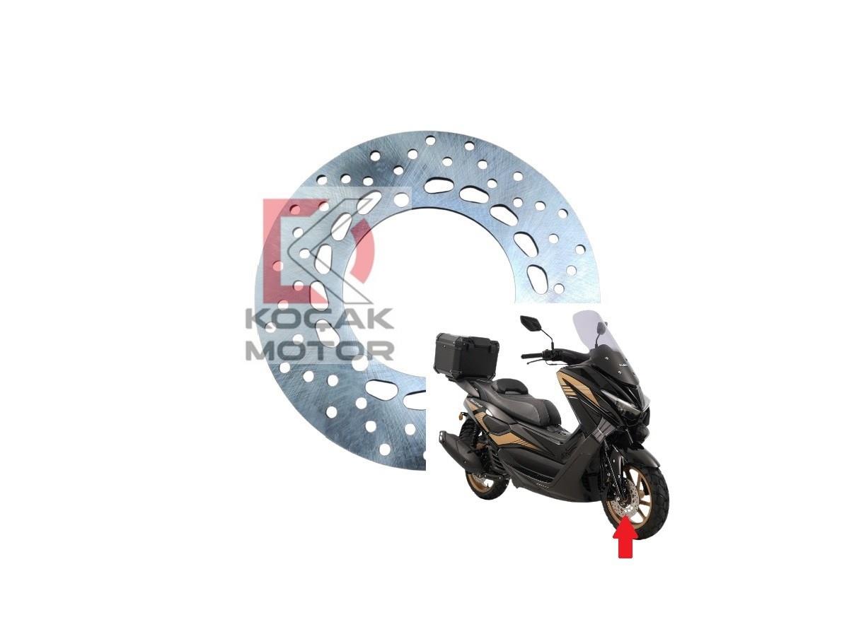 Kuba Newcity 50cc / 125cc -UyumluÜrün- Ön Fren Diski