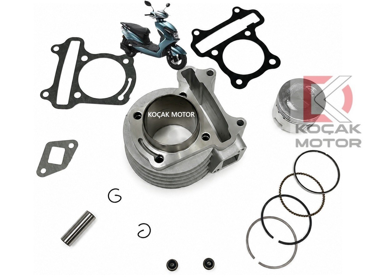Kuba Space Pro 50 / Space 50 -AKalite- Silindir Set 100cc