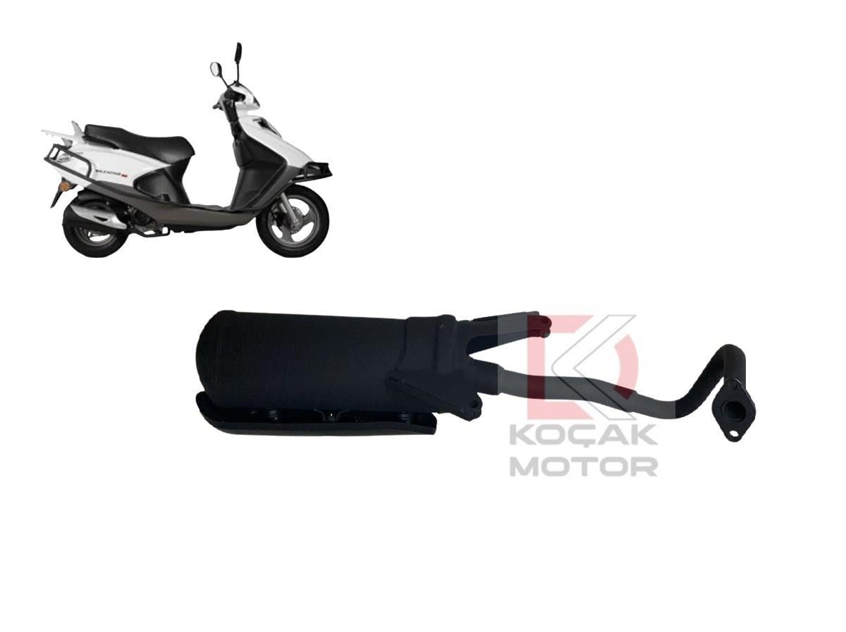 Kuba Valentino50cc -AKalite- Egzoz ve Egzoz Muhafaza Plastiği