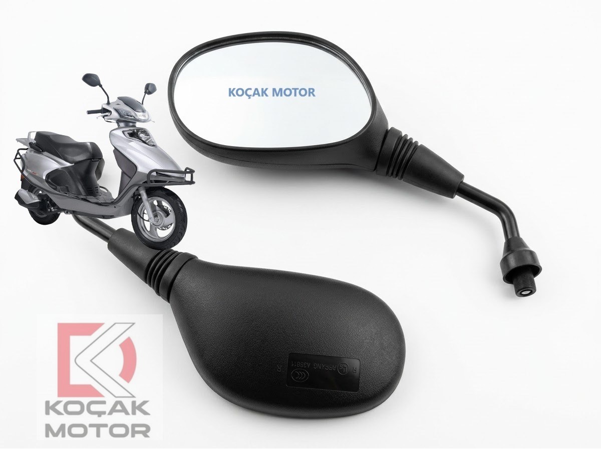 Kuba VN50 Pro -AKalite- Scooter Ayna Takımı