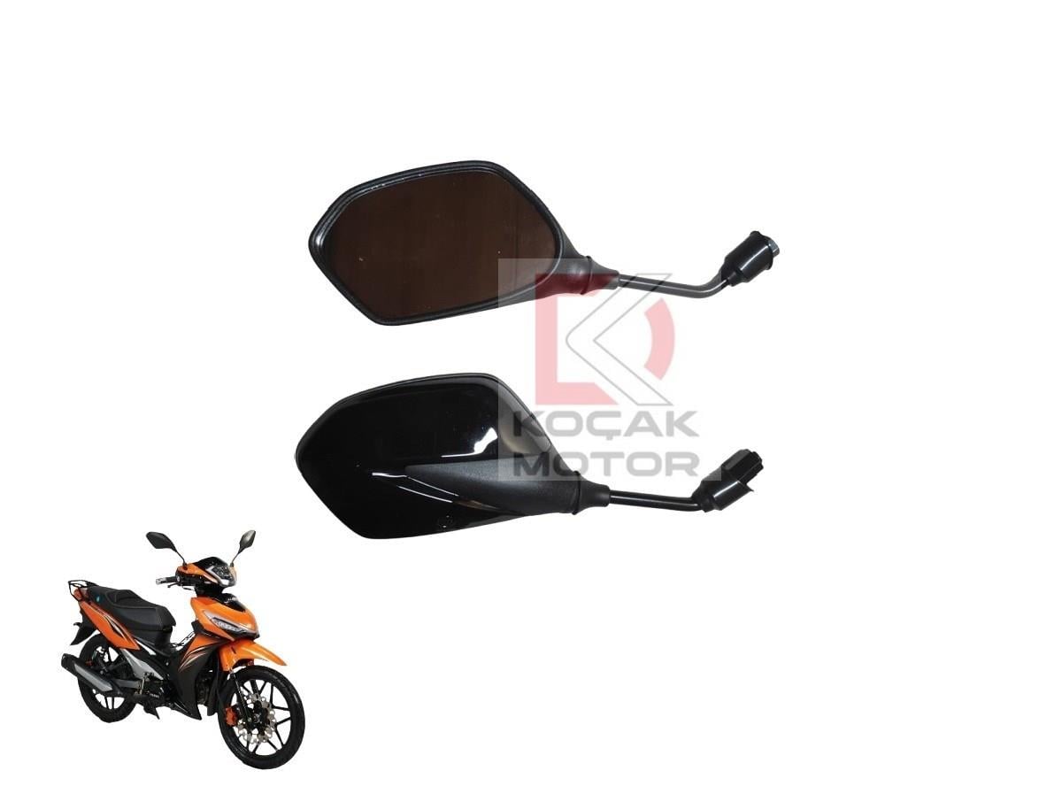 Motosiklet Ayna Takımı - Kuba / Rks Easy Pro 50