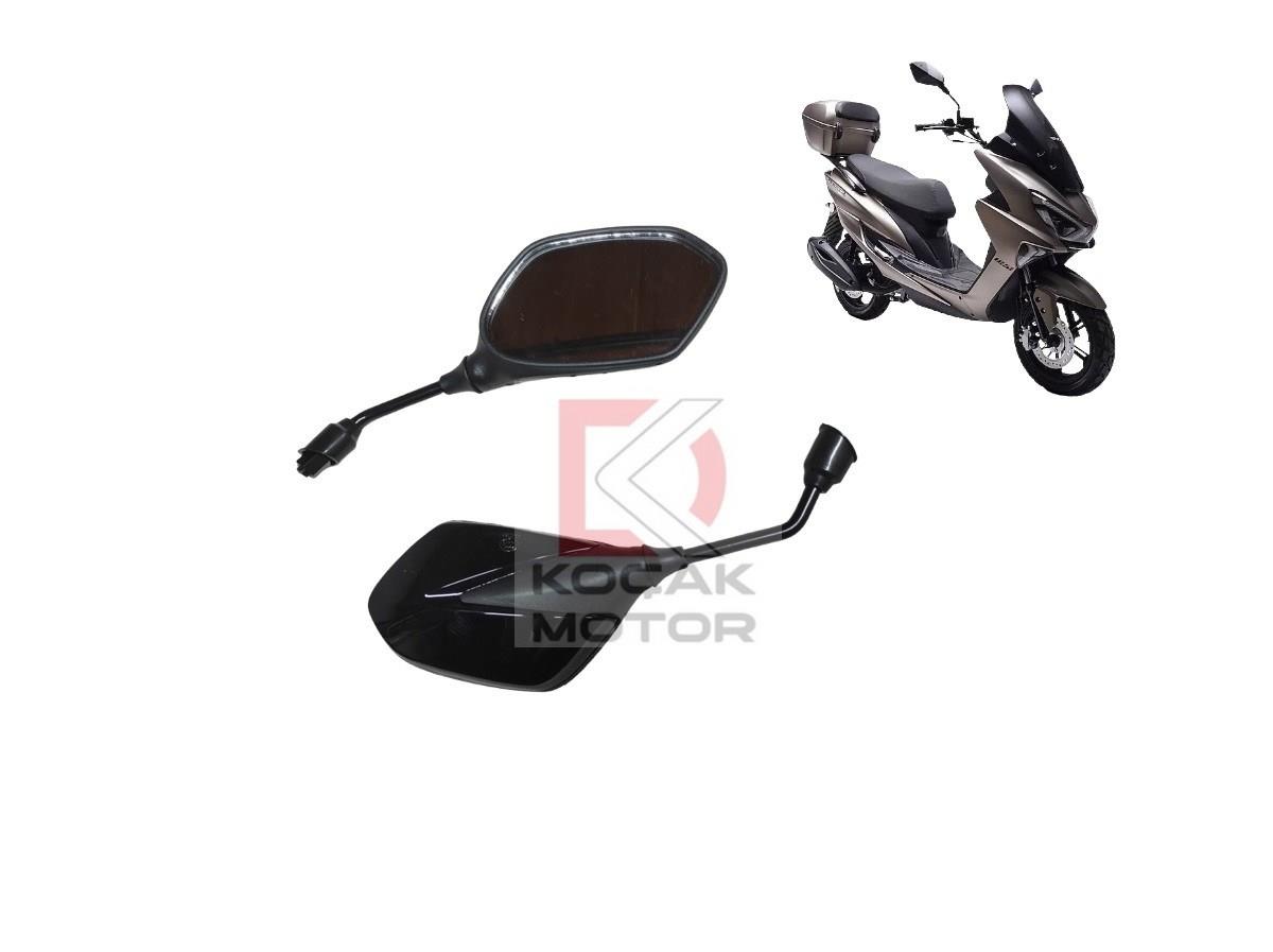 Motosiklet Ayna Takımı - Kuba / Rks Newlight 125