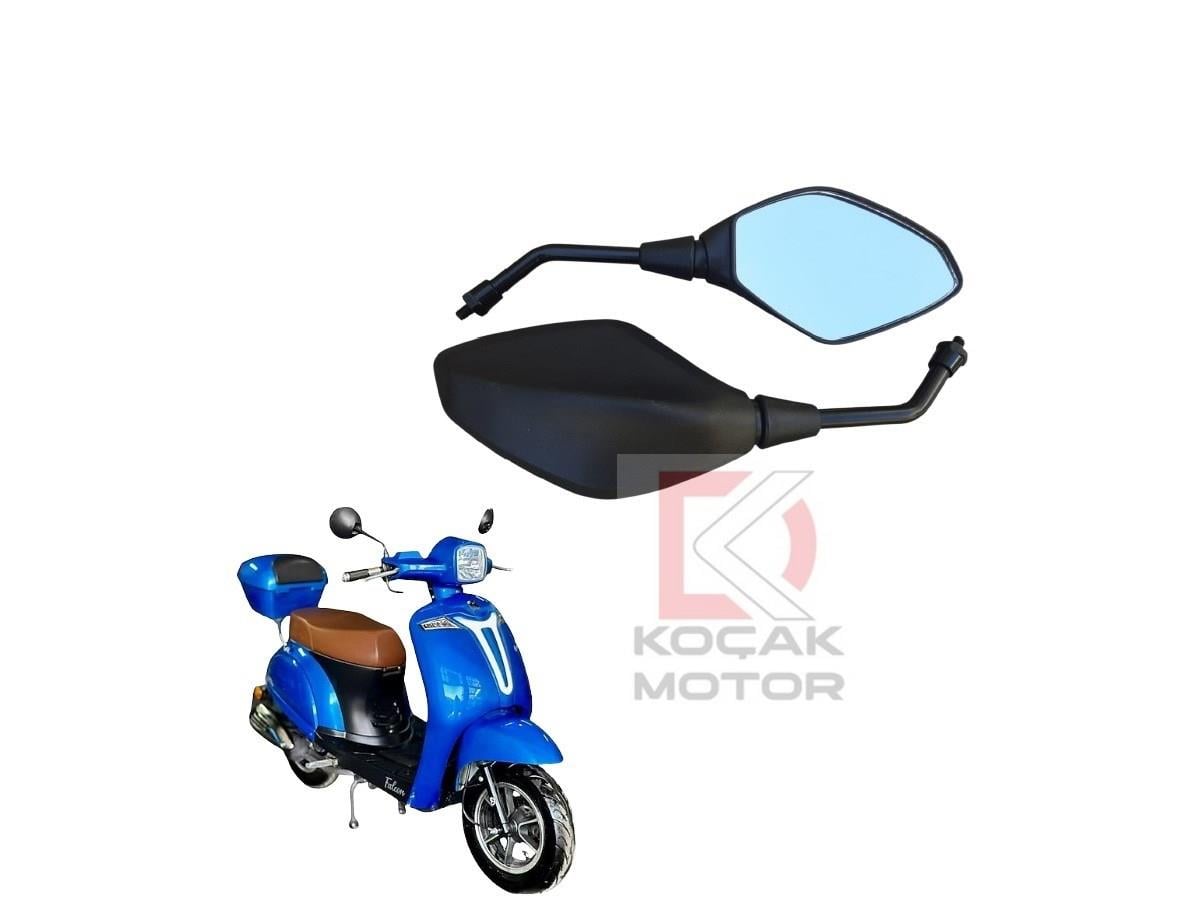 Motosiklet Ayna Takımı -Uyumlu- Falcon Soft 50