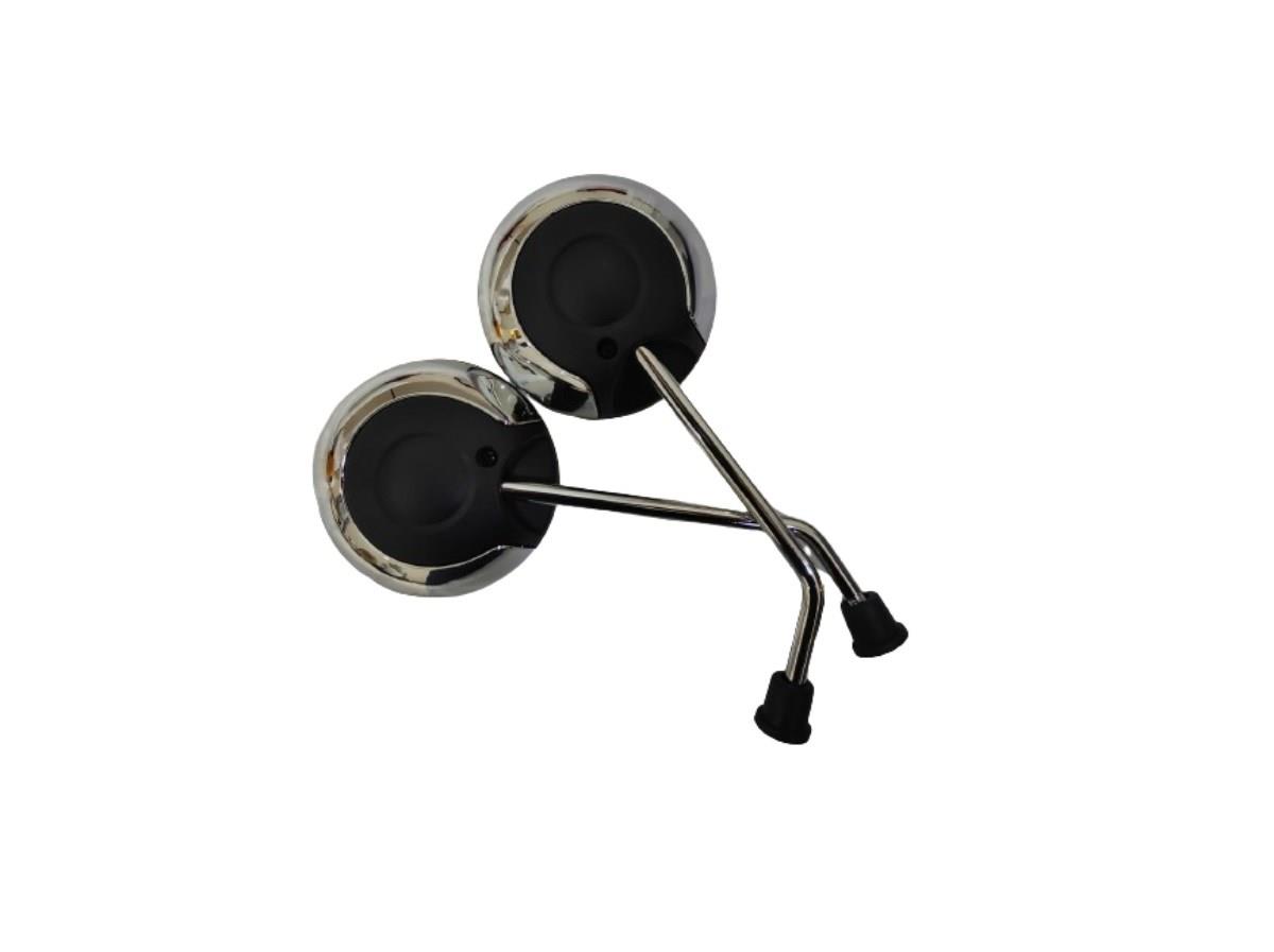 Rks Azure / AzurePro 50cc Ayna Takımı Siyah Nikelajlı 8mm