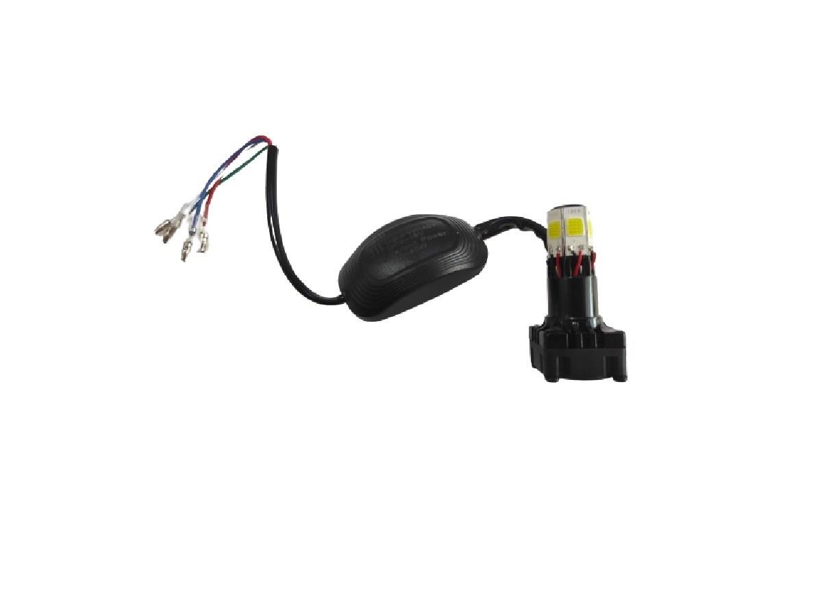 Rks Spontini 110 Motosiklet Led Xenon Far Beyaz Çakar