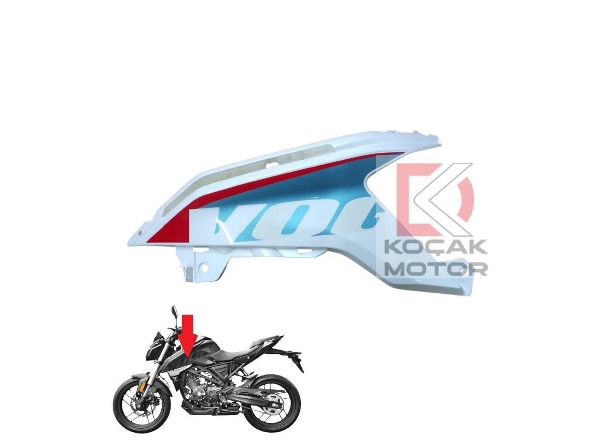 Voge R125 Dış Dizlik Sol Mavi