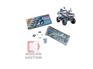 Yuki Tract 250 - ATV CZ Çekoslovak Zinciri O-Ringli Siyah