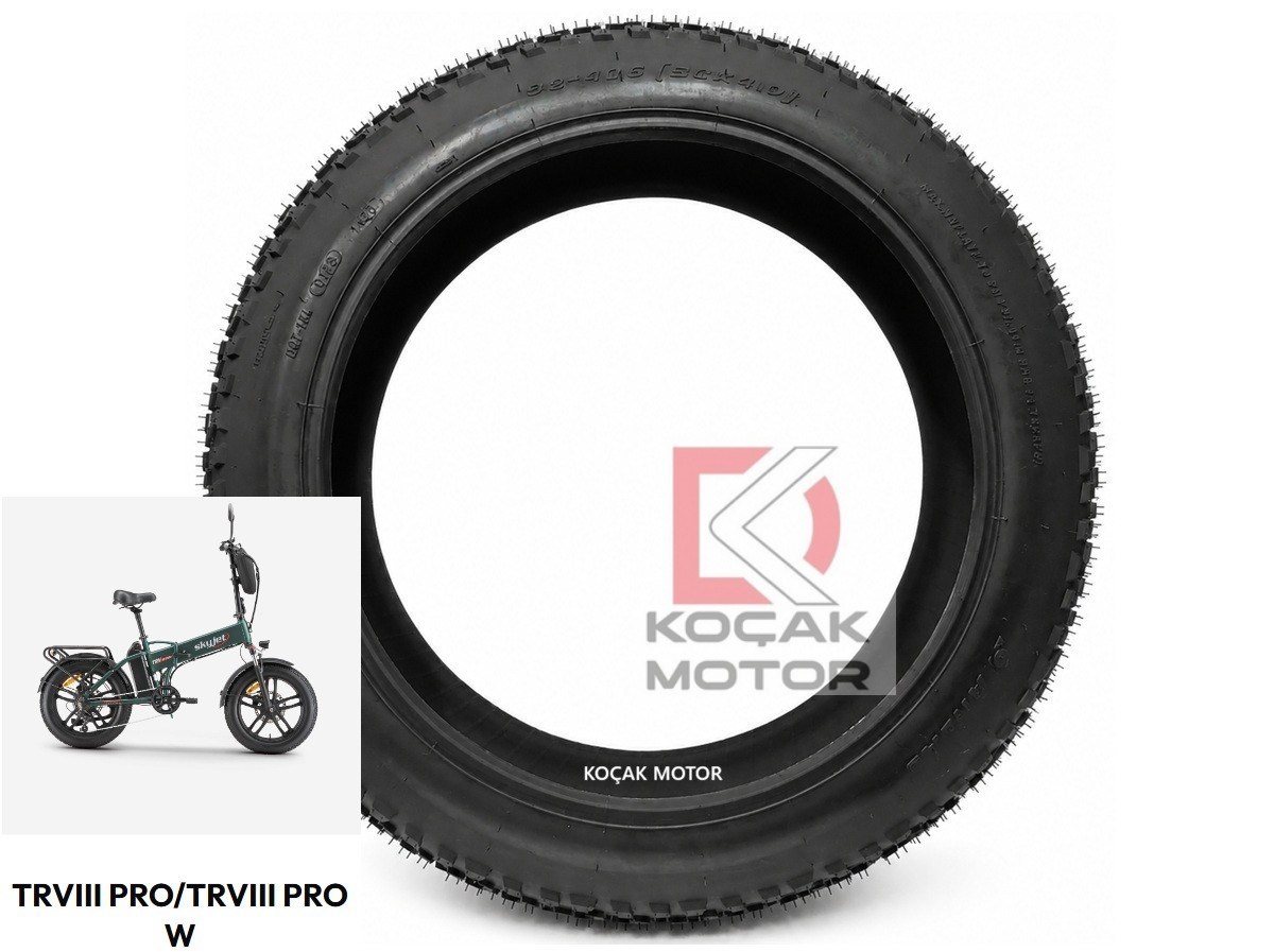 Anlas Mosso TRVIII Pro E Bike Elektrikli Bisiklet Lastiği 98-406 ( 20*4.0 )