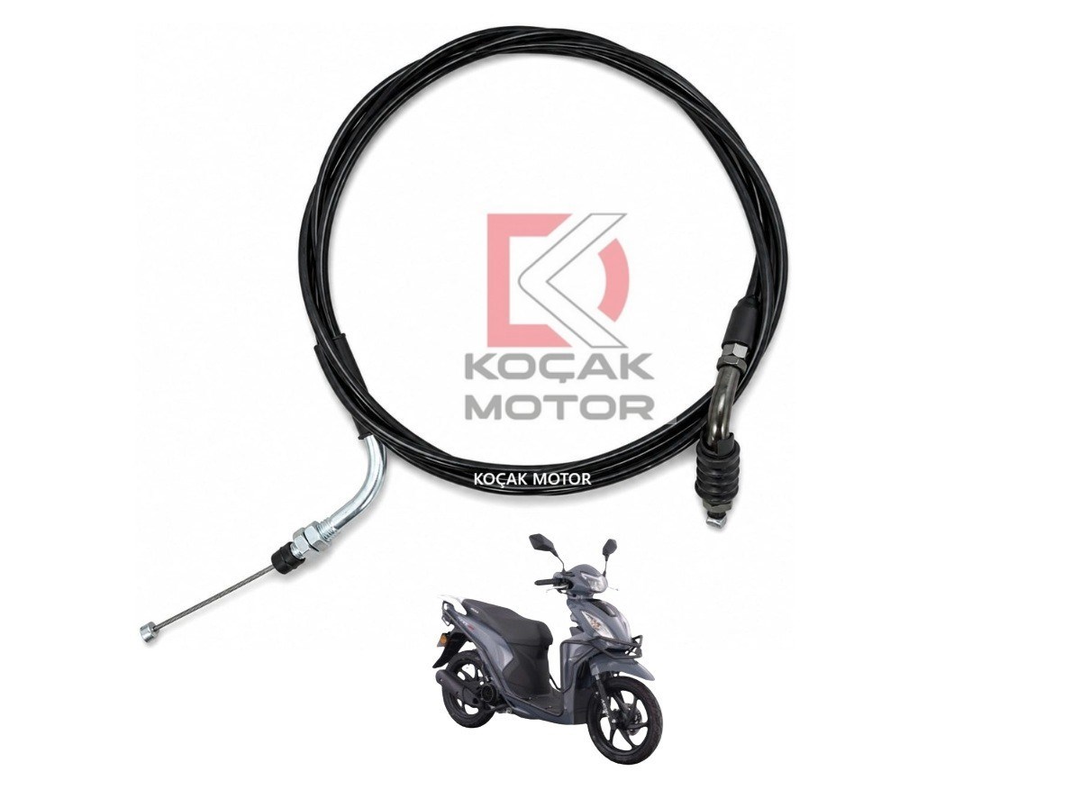 Arora Boss 50 / 125  Gaz Halatı ( Gaz Teli ) BOSS125 - 061