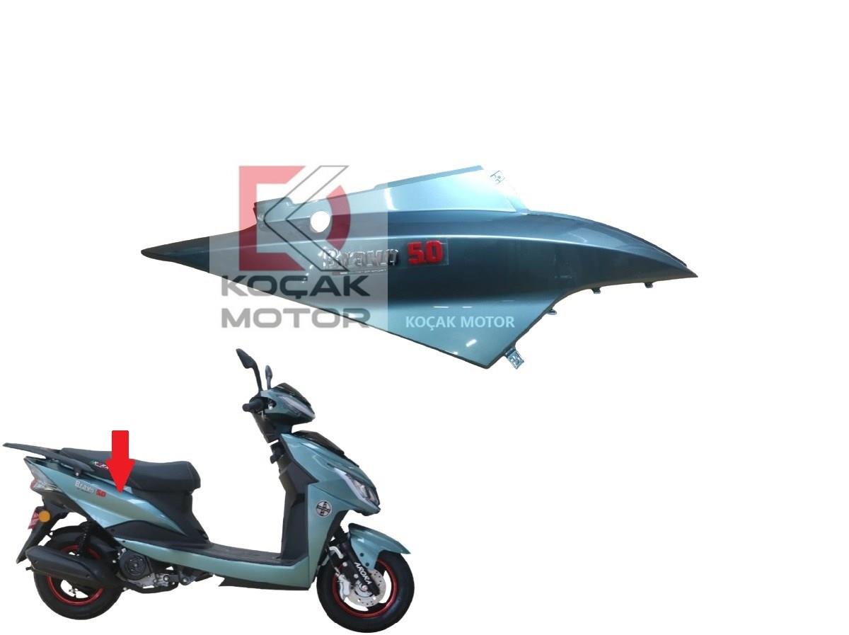 Arora Bravo 50 Arka Yan Panel Sağ Mavi BRAVO-070