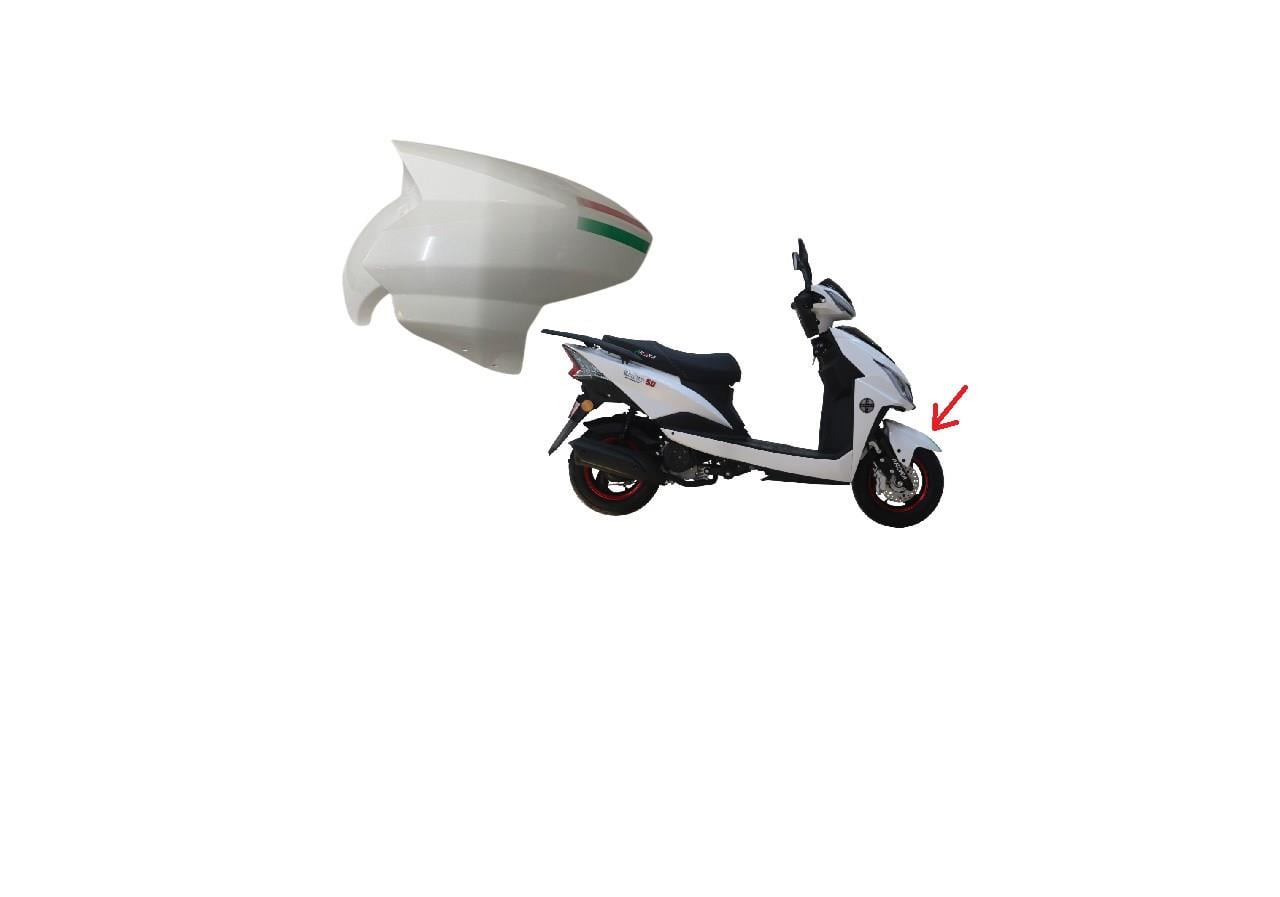 Arora Bravo 50 Ön Çamurluk Beyaz