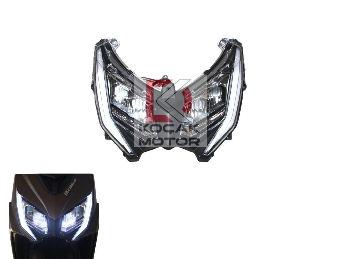 Arora Bravo 50 Ön Far Komple BRAVO-107