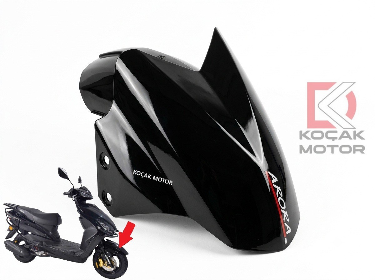 Arora Freedom 50 / 125 Ön Çamurluk Siyah FREEDOM 50- 243
