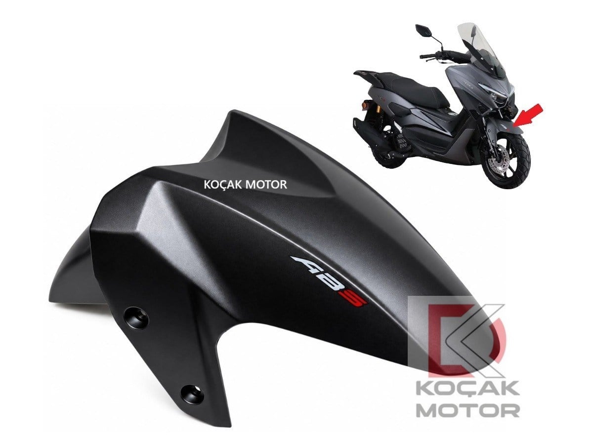 Arora Max-T 125 ve Max-T Easy -AKalite- Ön Çamurluk Mat Gri
