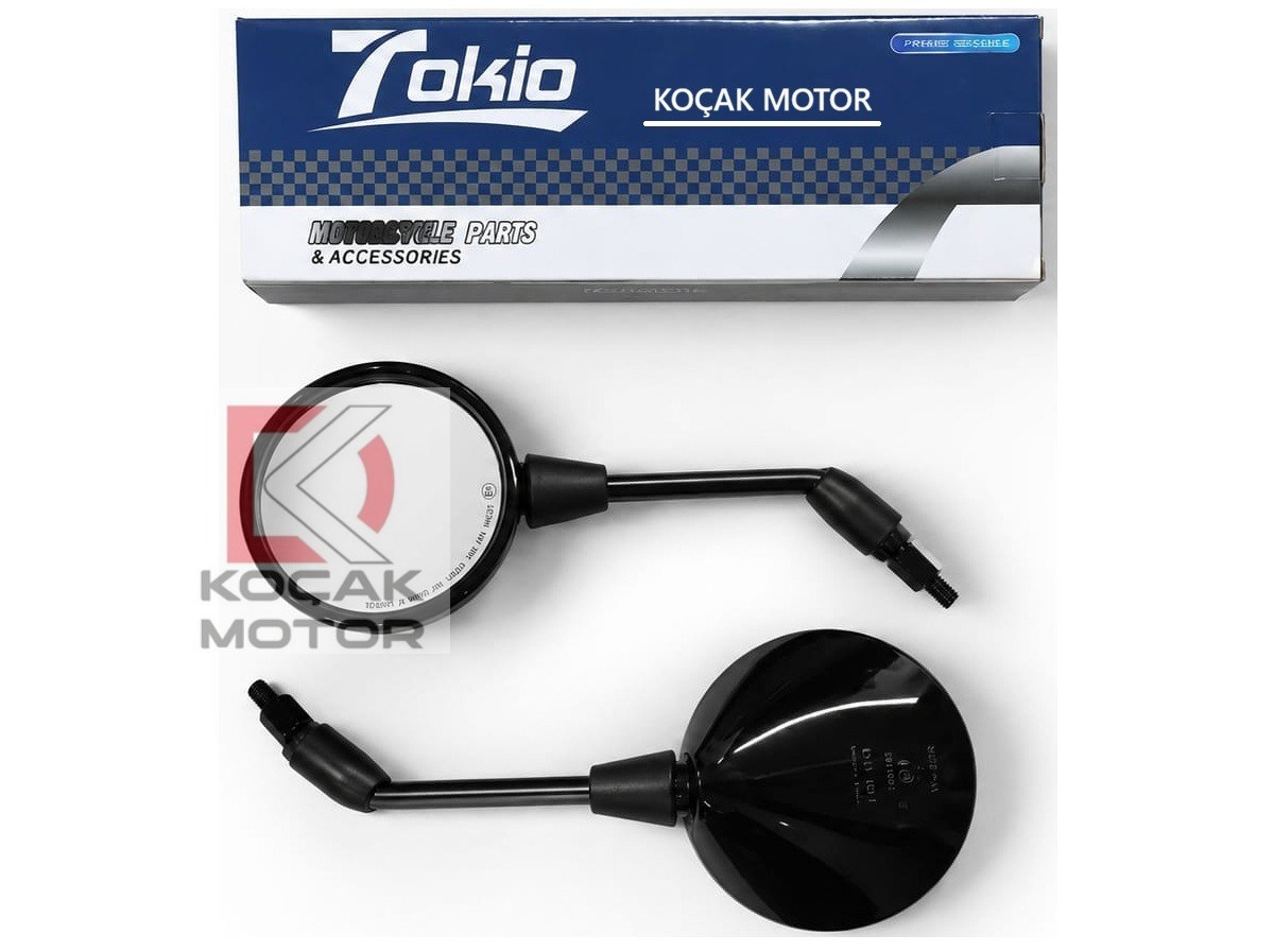 Arora Mojito 50 Ayna Takımı Siyah Premium Kalite