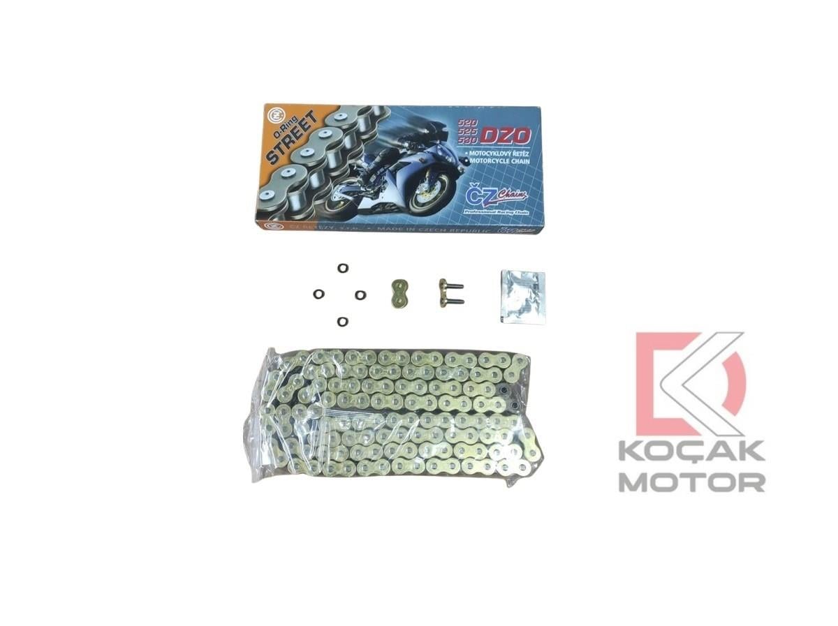 CZ Çekoslovak Motosiklet Zinciri O-Ringli 525-120L Gold