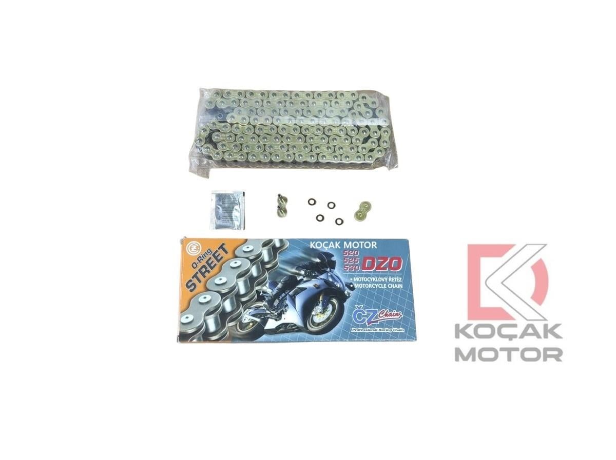 CZ Çekoslovak Motosiklet Zinciri O-Ringli 530-120L Gold