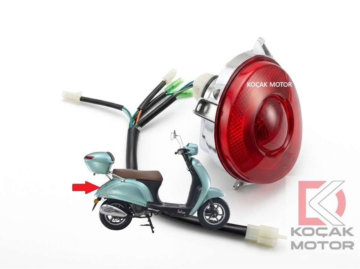 Falcon New Soft 50+ / Soft 50 -AKalite- Arka Stop