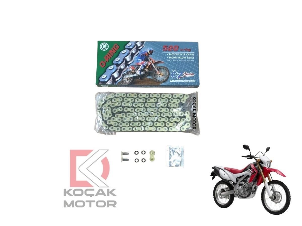 Honda CRF 250 L Cross O-Ringli CZ Çekya Motosiklet Zinciri 520-120L