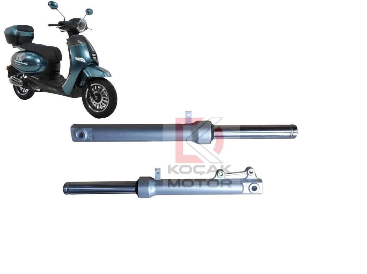 Kuba Brillant 50 Pro -AKalite- Ön Amortisör Takımı ( GRİ )