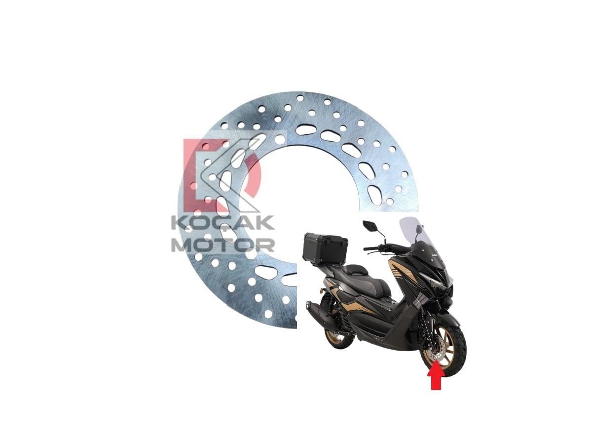 Kuba Newcity 50cc / 125cc -UyumluÜrün- Ön Fren Diski
