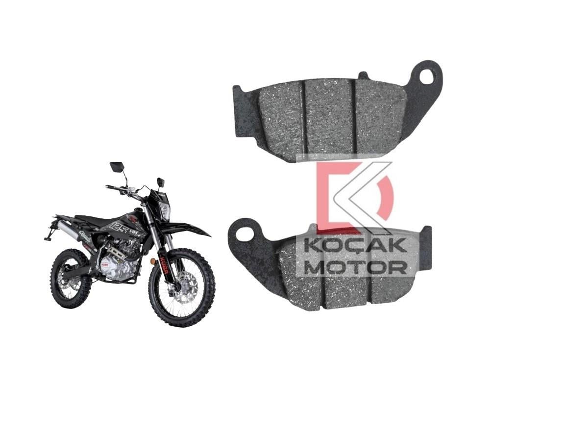 Kuba Race 125 Cross -AKalite- Arka Fren Disk Balatası