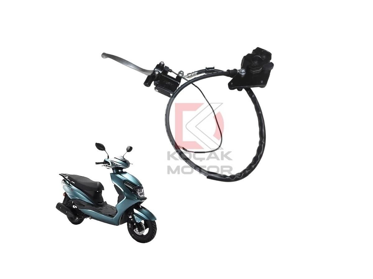 Kuba Space Pro 50cc - Fren Merkezi Ön Set A Kalite