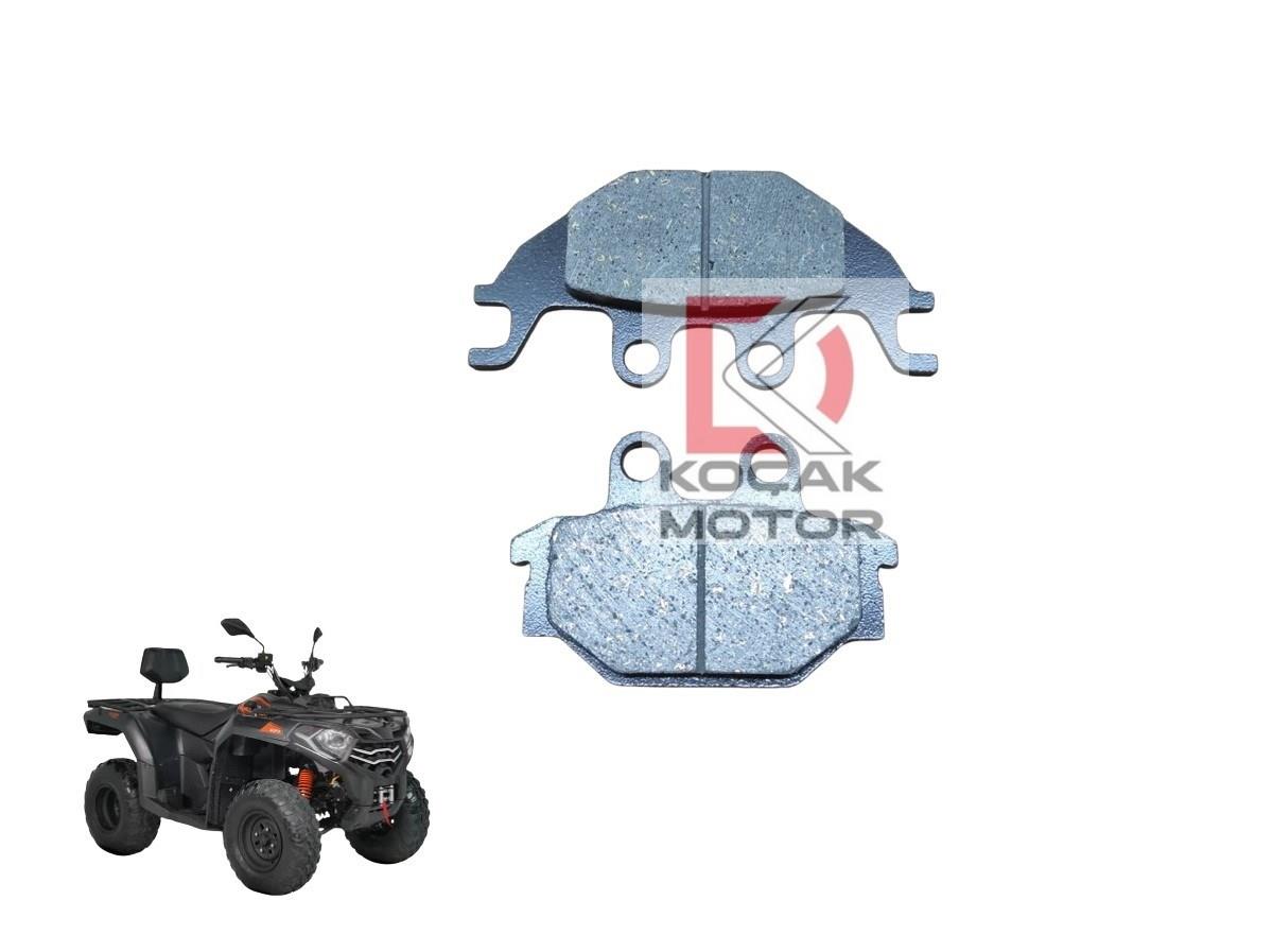 Kuba TRV 350 -AKalite- ATV Arka Fren Disk Balatası