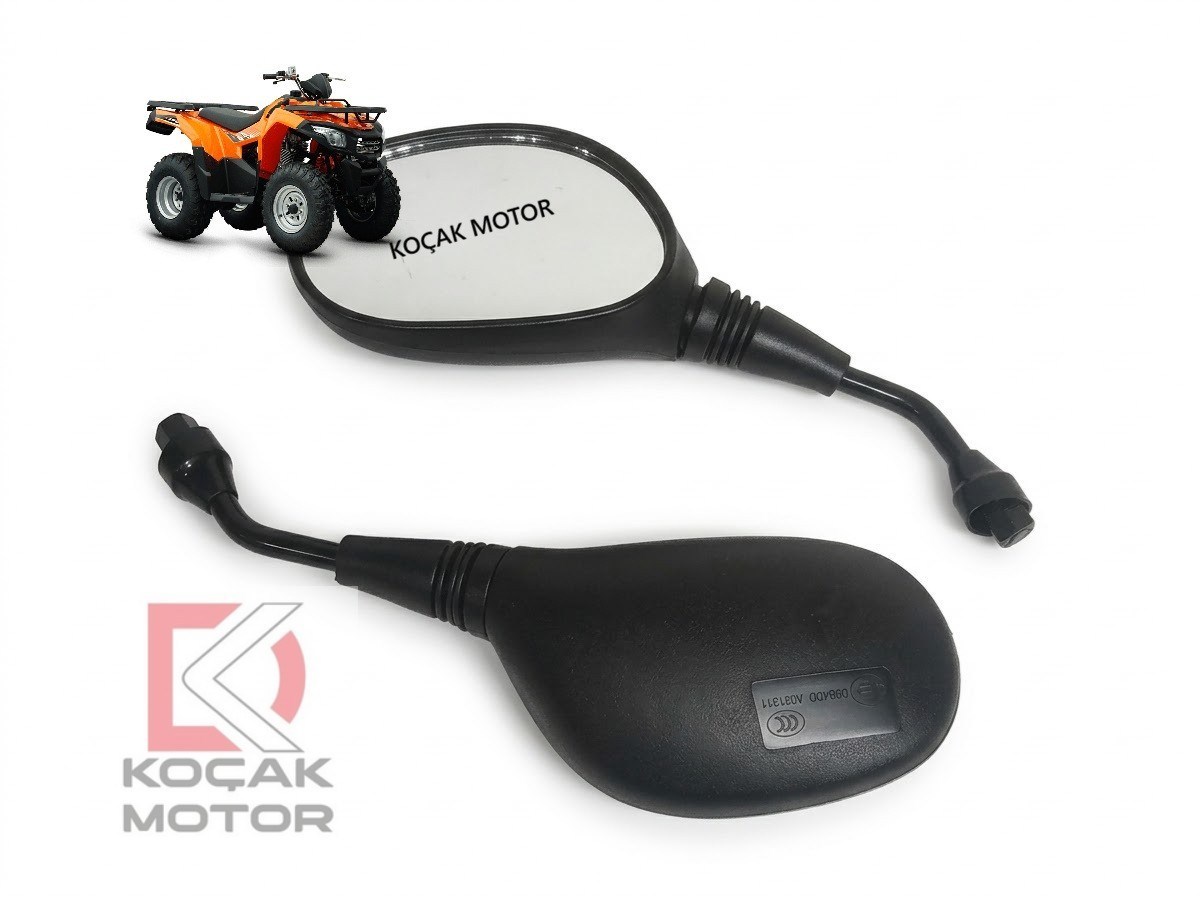 Kuba Vip Track 250 -AKalite- Motosiklet Ayna Takımı ATV