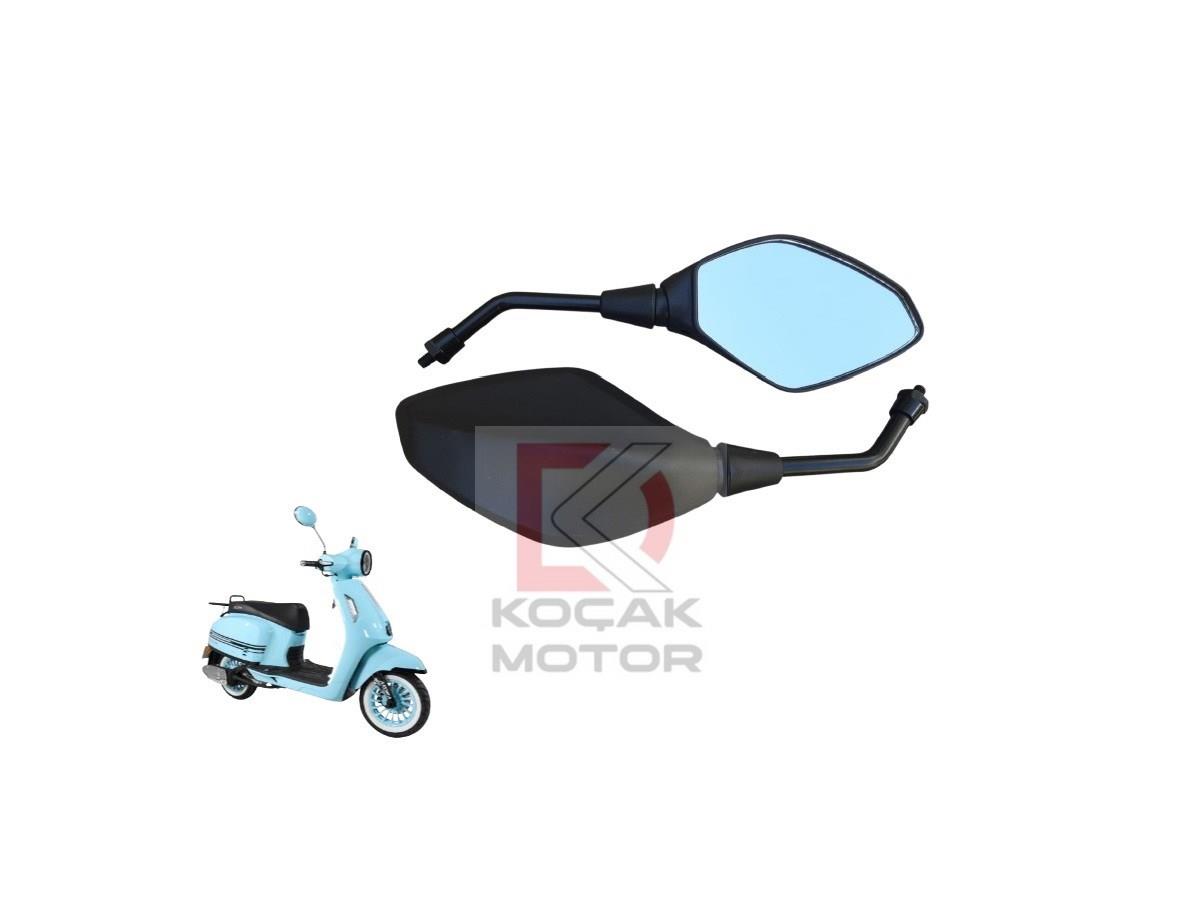 Motosiklet Ayna Takımı -Uyumlu- Arora Dazzle Pro 50