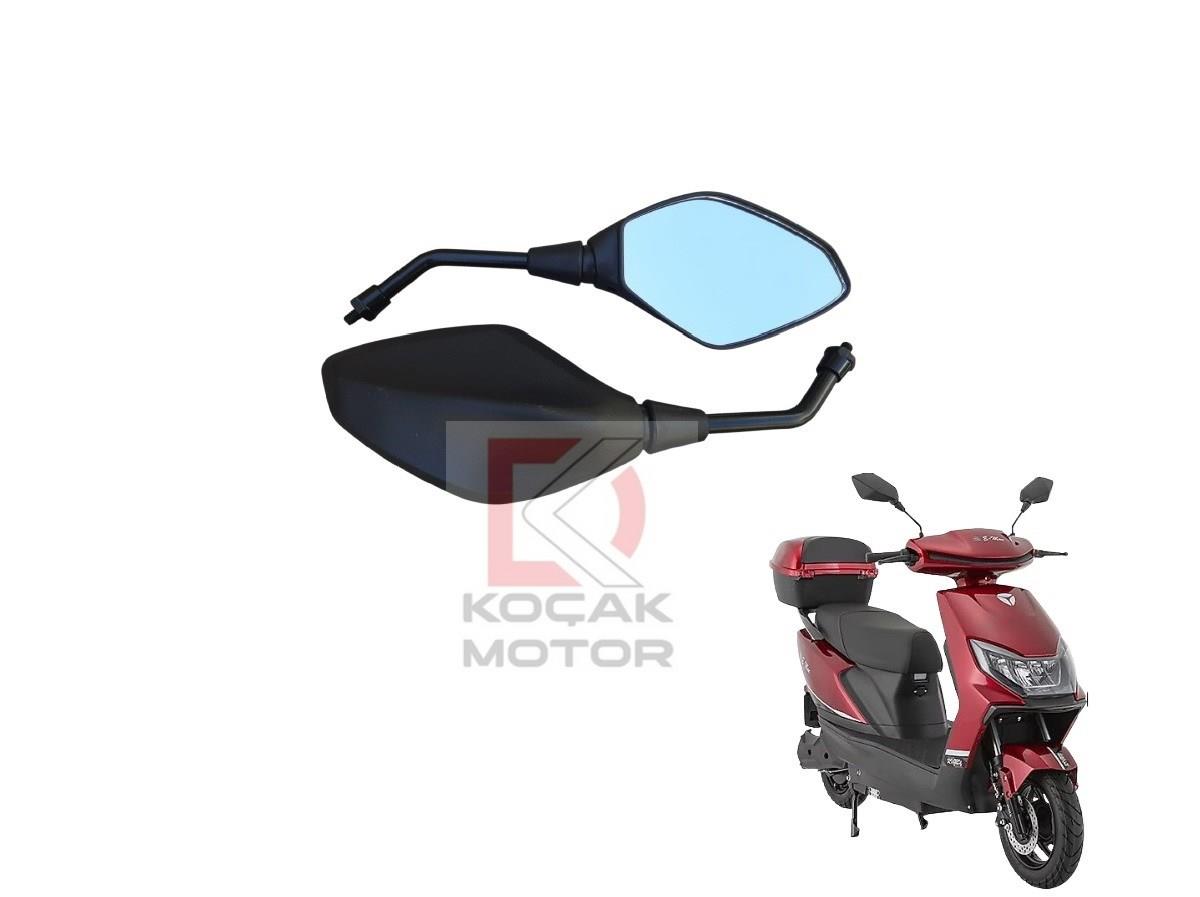 Motosiklet Ayna Takımı -Uyumlu- Mondial E-mon Buddy