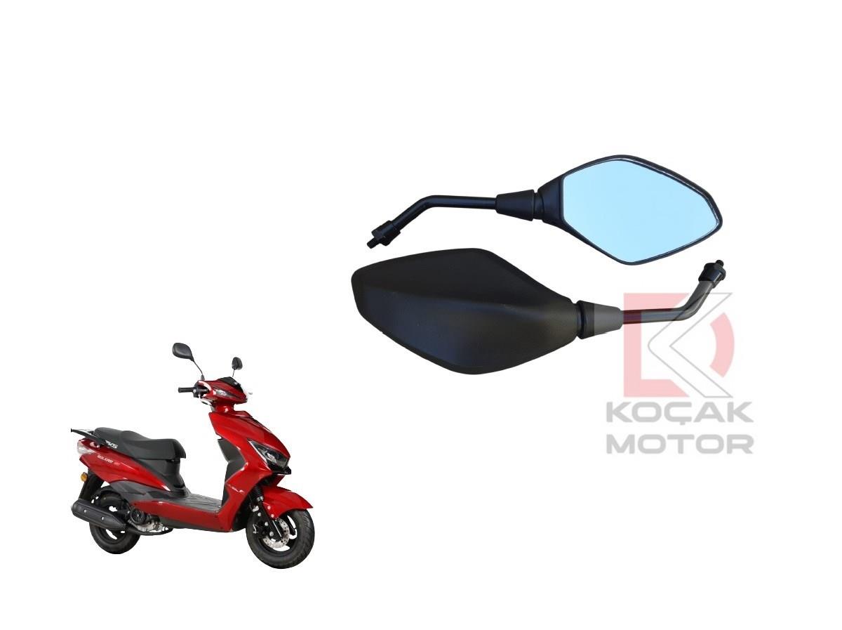 Motosiklet Ayna Takımı -Uyumlu- Rks Bolero 50