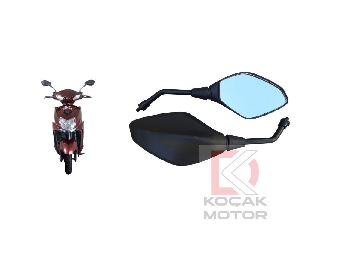 Motosiklet Ayna Takımı -Uyumlu- Volta VS1 / VS2