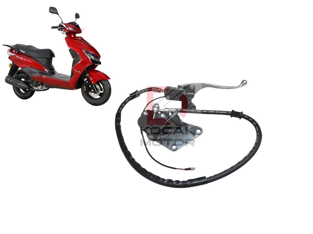 Ön Fren Merkezi Komple Set AKalite - Rks Bolero 50cc 
