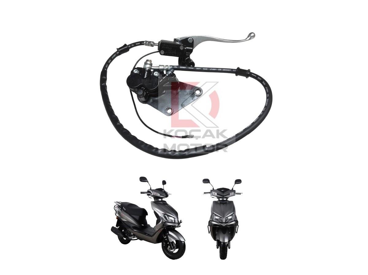 Ön Fren Merkezi Komple Uyumlu - Rks Blazer XR 50cc