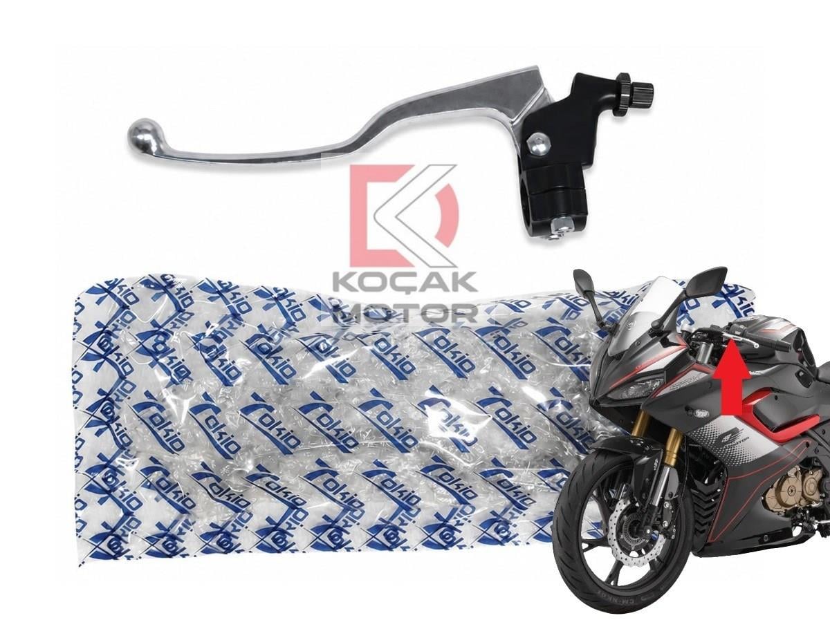 QJ SRK 125R -AKalite- Debriyaj Kolu Kütüklü Gümüş Renk