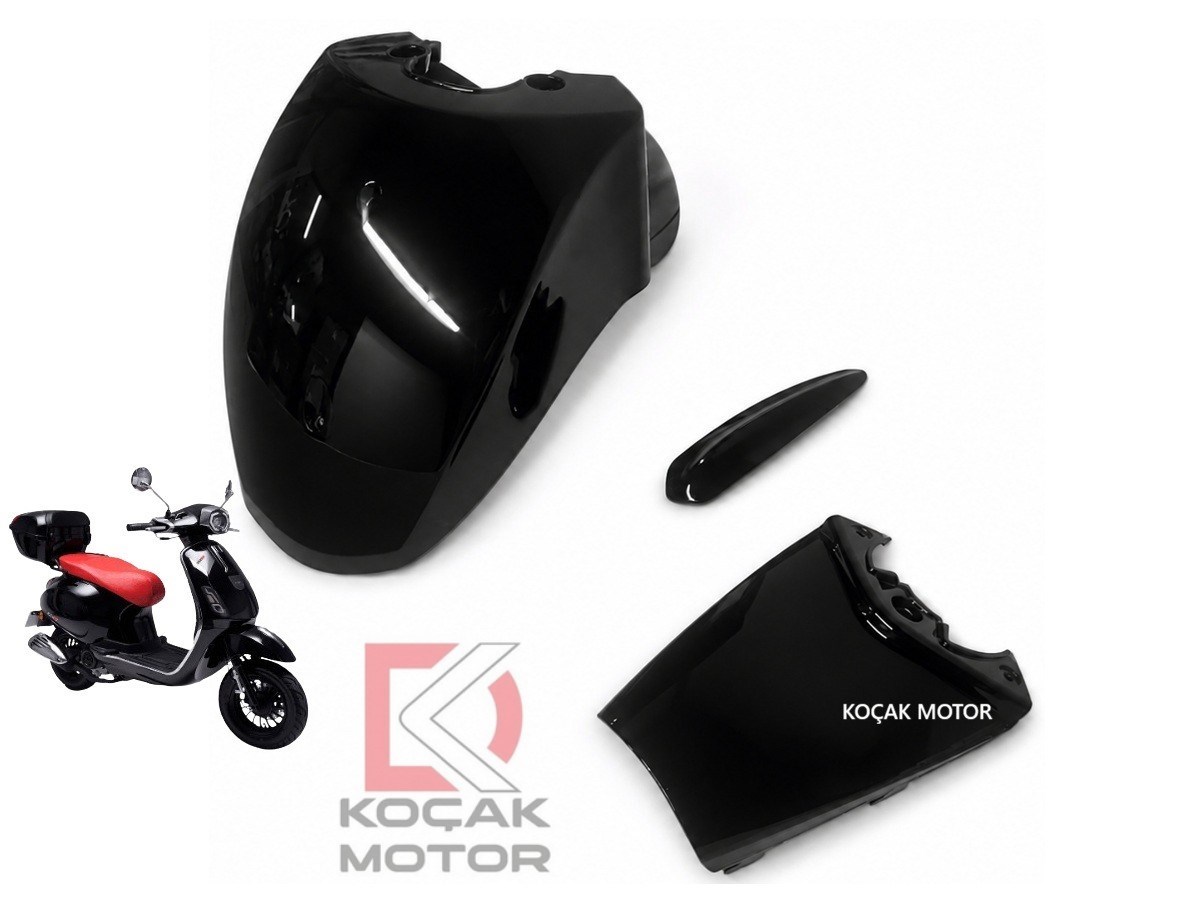 Rks Azure 50 -AKalite- Ön Çamurluk - Arka Eki ve Dekoru Siyah