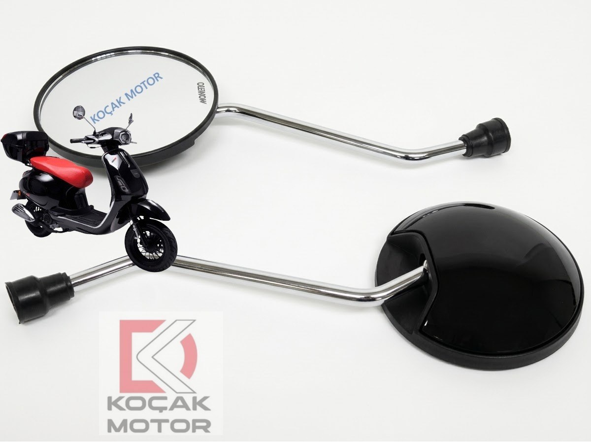 Rks Azure 50 / Kuba AZ50 -AKalite- Ayna Takımı Parlak Siyah