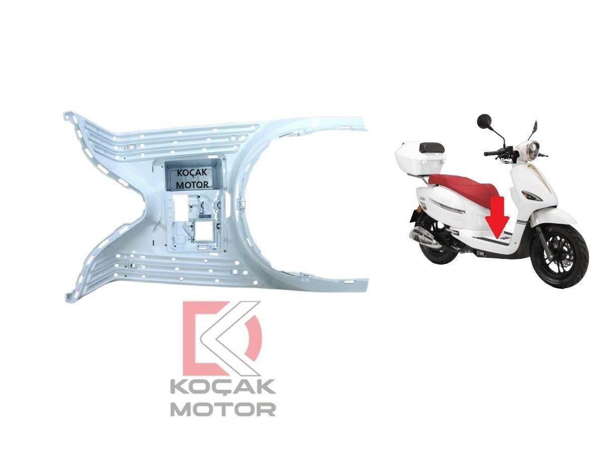 Rks Neon 125 Ön Basamak Plastiği Beyaz