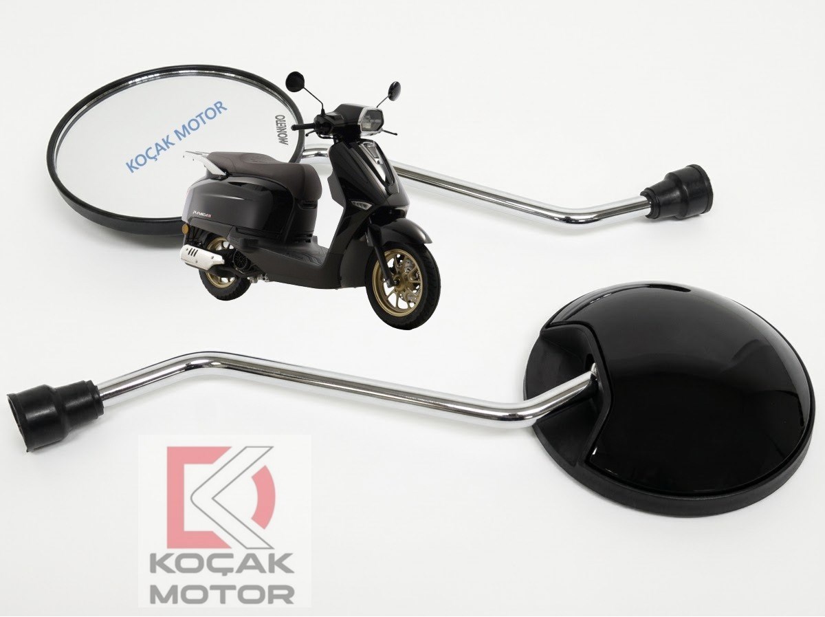 Rks Parmida 50 -AKalite- Ayna Takımı Parlak Siyah