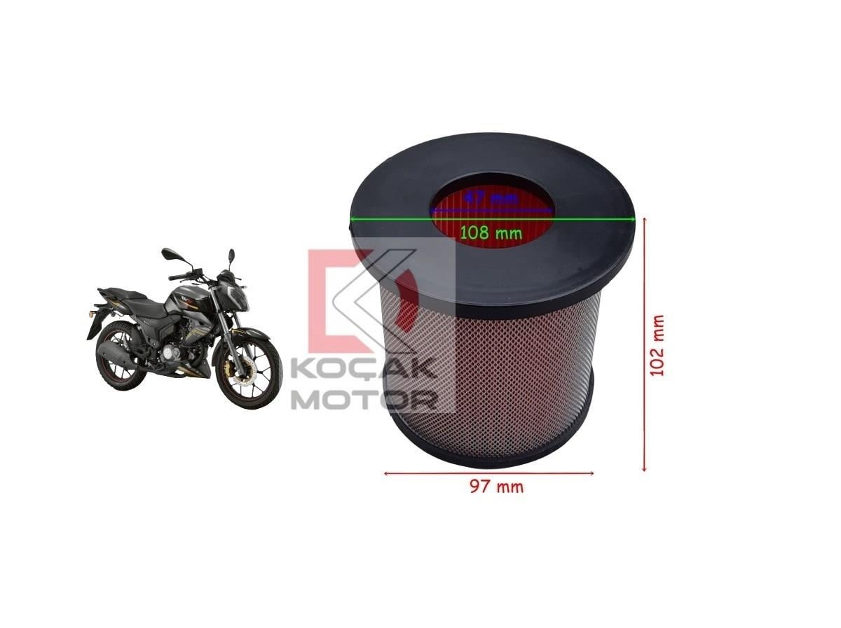 Rks RK125S -AKalite- Hava Filtresi Elemanı