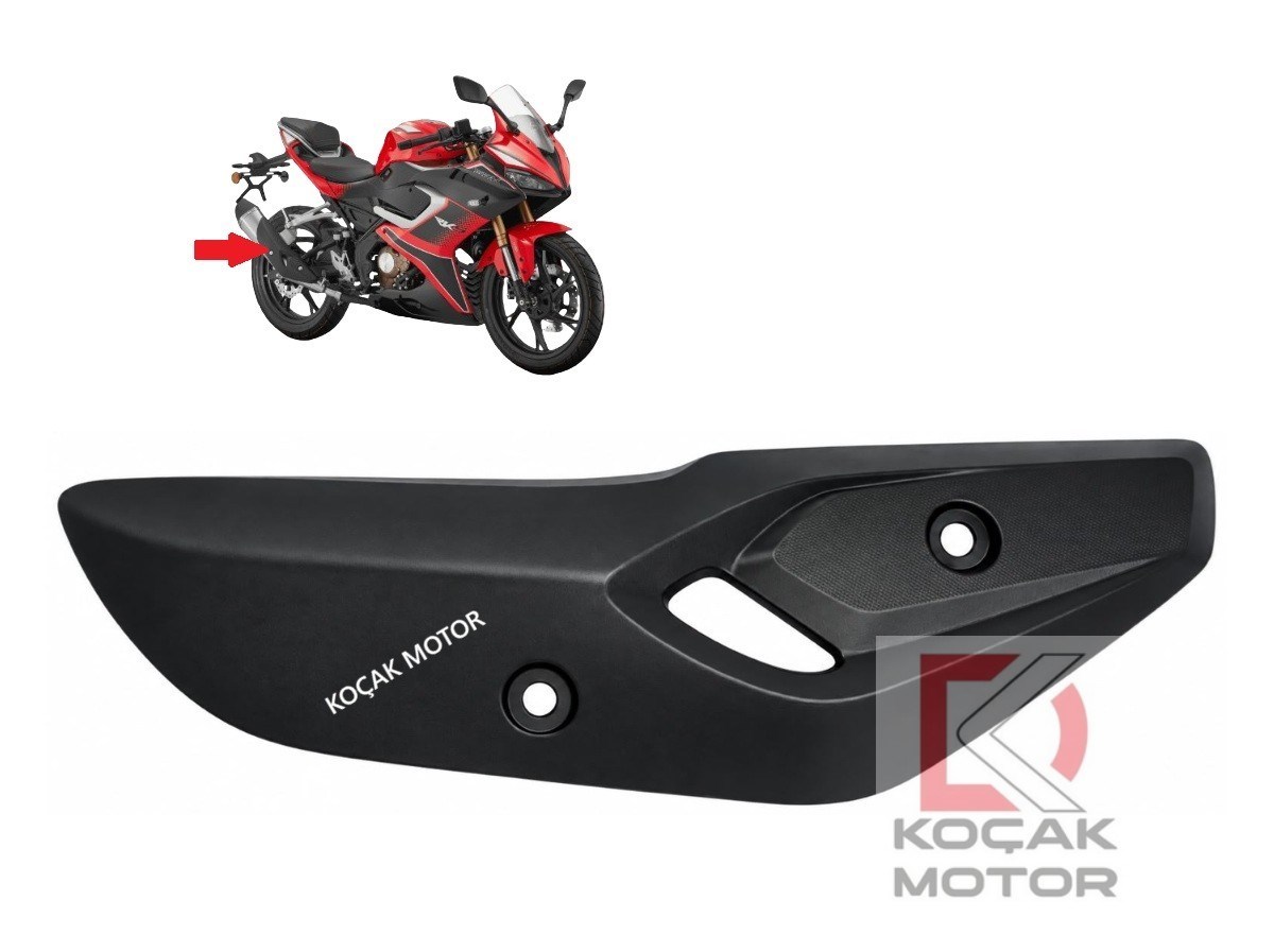 Rks SRK 125R Egzoz Üst Plastiği