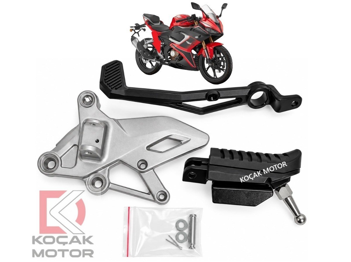 Rks SRK 125R Ön Basamak ve Arka Fren Pedalı