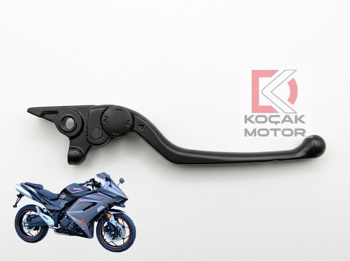 V-MAX Arora AR125 Ön Fren Kolu Sağ Siyah