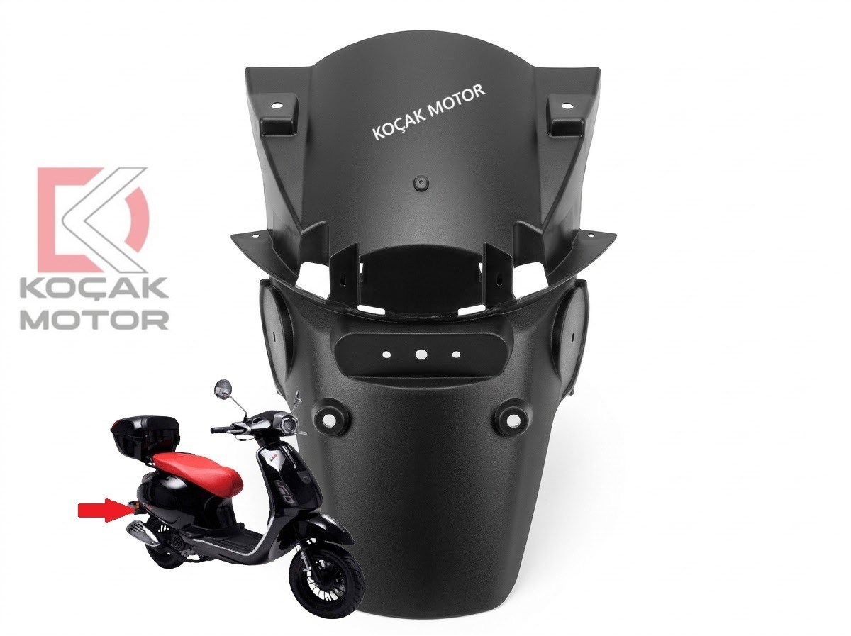 V-MAX Kuba AZ50 / Rks Azure 50 Arka Çamurluk Kuyruğu