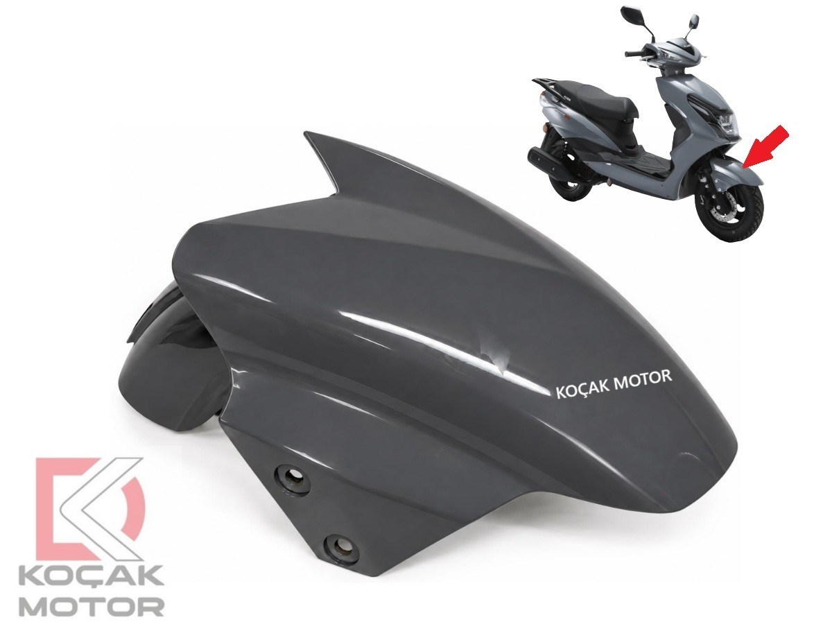 V-MAX Kuba Space 50 Pro Ön Çamurluk Nardo Gri