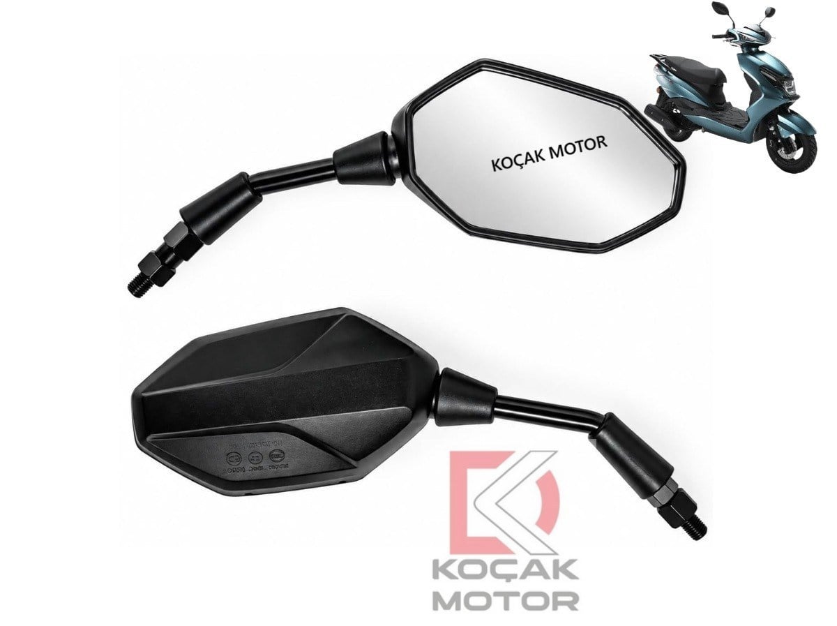V-MAX Kuba Space 50 - Space 50 Pro Motosiklet Ayna Takımı