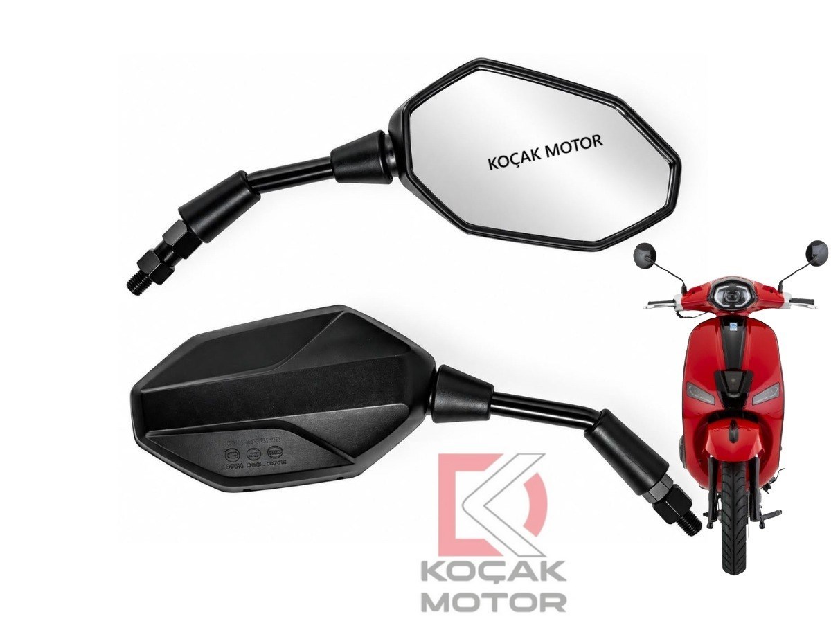 V-MAX Mondial Wing 50 Motosiklet Ayna Takımı